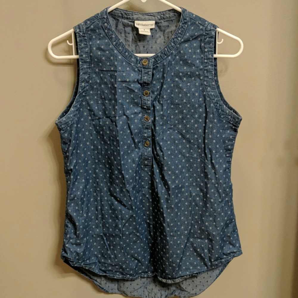 Liz Claiborne Sleeveless Top